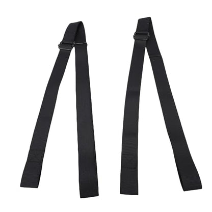 Dumbbell Spotter Straps, Adjustable Safety Straps for Push Ups, Polyester Webbing with Metal Buckle, Ideal for Home Gym Strength Training