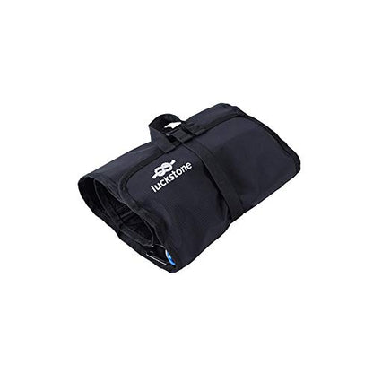 Rock Climbing Gear Storage Bag Foldable Waterproof Roll Up D-Ring Climbing Quickdraw Hanging Tool Equipment Gear Carabiner Organizer Collection Bag Carry Pouch 420D Oxford Cloth