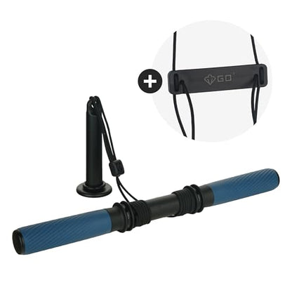 GD Hanging Wrist Roller Forearm Strengthener Grip Strength Trainer | Arm blaster, Forearm workout Machine, hand strengthening devices exerciser, arm wrestling training equipment, Hand Gripper - color: Hanging Wrist Roller Standard (Rope : Black)