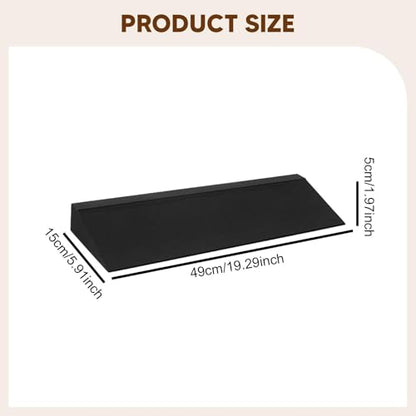 Squat Wedge Block Anti Slip Wide Squat Ramp for Strength Practice Home Gym