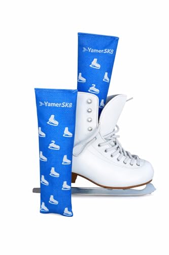 Scented Skates Deodorizer Odor Eliminator & Moisture Absorber for Figure Skates, Hockey Skates, Roller Skates 2 Pack - color: Blue