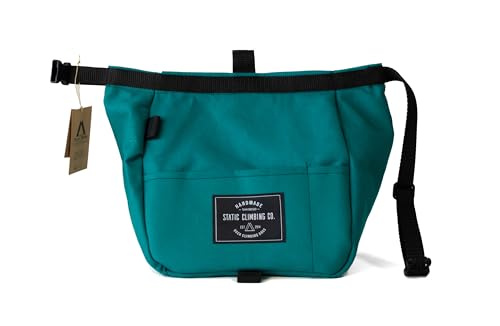 STATIC Chalk Bucket for rock climbing -Bouldering Chalk Bucket - color: Teal