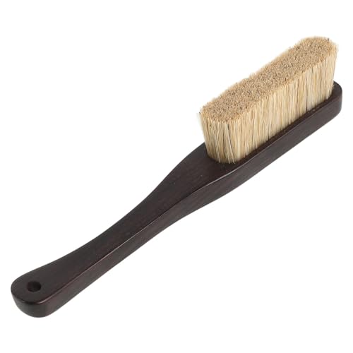 Climbing Hold Brush with Boar Hair Bristles and Wood Handle for Professional Climbers and Fitness Enthusiasts, Cleans Natural Surfaces and Grips Quickly Without Damage, for Lengthy