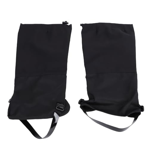Acouto Mens Outdoor Boot Gaiters – Rainproof Breathable -Snow -Sand Leg Gaiters with TPU Strap for Hiking Skiing Snowshoeing and Gardening – Lightweight 600D Oxford + Taslan Fabric