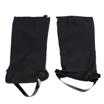Acouto Mens Outdoor Boot Gaiters – Rainproof Breathable -Snow -Sand Leg Gaiters with TPU Strap for Hiking Skiing Snowshoeing and Gardening – Lightweight 600D Oxford + Taslan Fabric