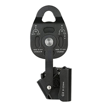 ansu Self-Locking Pulley Progress Capture Swing Side for Heavy Hauling Lifting System Pulley