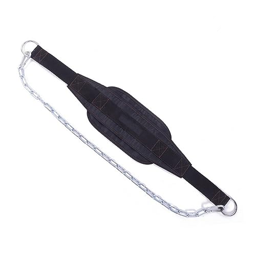 VICASKY U-shaped Dip Belt with Heavy Duty Chain for Weight Lifting Powerlifting Accessory for Bodybuilding and Chin Ups Durable Design for Athletes