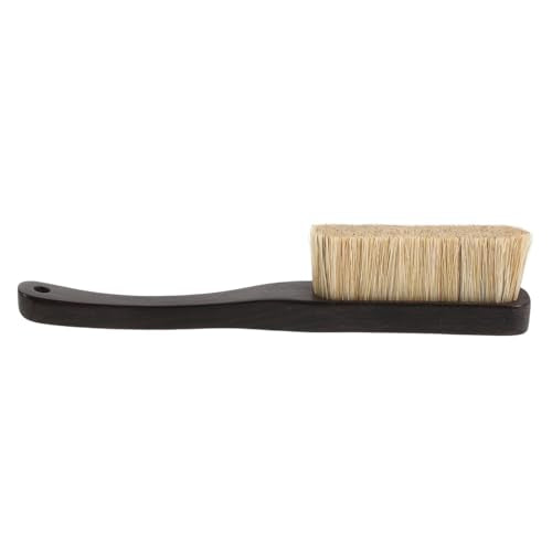 Climbing Chalk Brush Bouldering Brush with Ultra-Dense Boar Bristles Wooden Handle Rock Wall Cleaning Tool for Outdoor Climbing and Fitness Enthusiasts