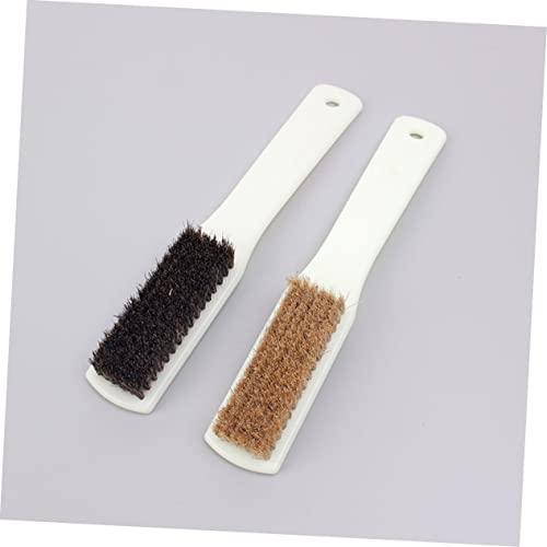 2pcs Walnut Stone Cleaning Brush for Rock Climbing Boars Hair Climbing Brush Bouldering Sports Cleaning Tool Thick Handle