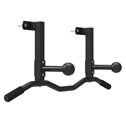 AGYH Wall-Mounted Chin, Steel Horizontal Bar with Grip Ball, Finger-Strength Wrist Training Climbing Equipment, Load 250KG - size: Style 2