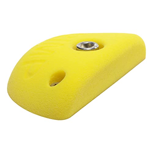 Atomik Climbing Holds Educational Crimp in Yellow