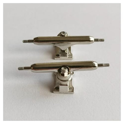 Fingerboard Trucks 1 Piece Set of 34mm/32mm Finger Plate Single-axis Bracket(32mm Silver) - color: 32mm Silver