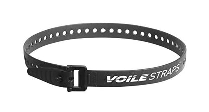 Voile Straps - 25" Nylon Buckle Black - color: Black