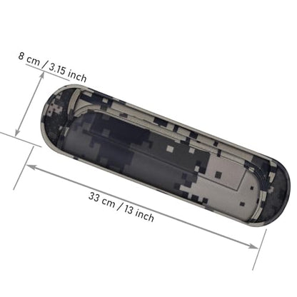 Ultra Thick & Breathable Universal Shoulder Pad Cushion for Bag - Long & Comfort - color: Camouflage Gray