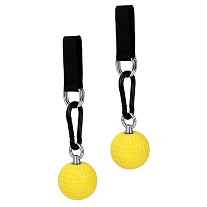 ZJchao Climbing Training Hanging Ball, Non-Slip Hand Grips Hanging Ball Pull Up for Arm Upper Back and Shoulder Muscle Strength, Climbing Holds Hold Grips for Strength Training