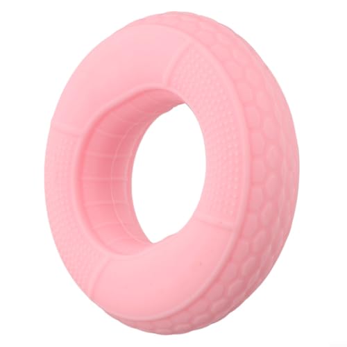 Silicone Hand Grip Ring Carpal Expander For Finger Forearm Strength Training, High Elasticity Non-Slip Gym Exercise Tool For Athletes And Climbing(1pc pink) - color: pink, size: 1pc