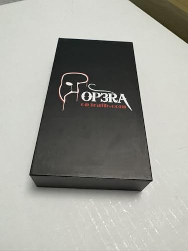 LEEFAI Pro Fingerboard Complete 34x96mm, Pre-Assembled with Bamboo Decks 5Plys, Ceramic Wheels, Op3ra Engraved Trucks V2