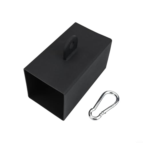 Duty Hand Grip Training Block With Buckle Attachment Spring Steel Construction For Cable Machine Pulley System Weight Training Exercise Equipment(Square 8x8cm) - color: Square 8x8cm