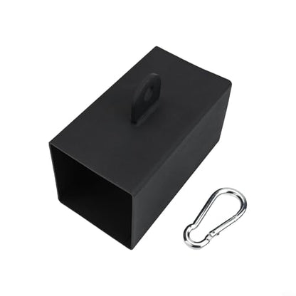 Duty Hand Grip Training Block With Buckle Attachment Spring Steel Construction For Cable Machine Pulley System Weight Training Exercise Equipment(Square 8x8cm) - color: Square 8x8cm