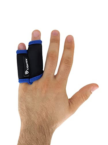BJJ Outer Double Finger Sleeve Tape Replacement (Pinky-ring/Pointer-middle finger) (Small) - size: Small