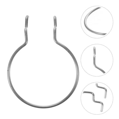 ABOOFAN 12Pcs Heavy Duty Iron Pegboard Hooks for Shop Storage Double Wire Pegboard Cup Holder Hooks for Wall Hanging Board for Garage Workshop Organization