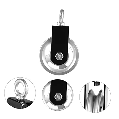 Strength Training Accessories Bearing Lifting Pulley Stand Silent Wheel Design