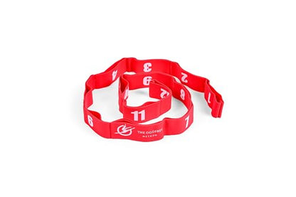 Multi Loop Stretch Band, Dance, Gymnastics, Cheerleading, 13 Loops, The Godfrey Method - color: Red
