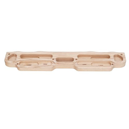 CHICIRIS Hangboard Training Board, Wooden Rock Climbing Training Equipment for Finger Strength and Grip, with Anti Slip Texture for Beginners and Advanced Climbers