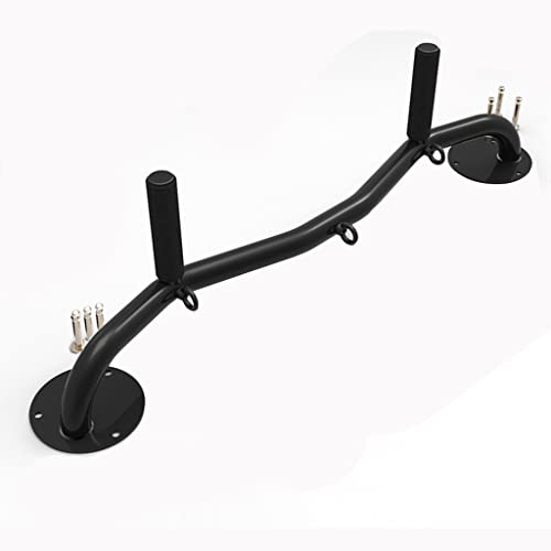 Chin Up Bar Wall mounted pull up bar,Steel strength training horizontal bar with rings,Swing sandbag resistance band hanging fitness bar