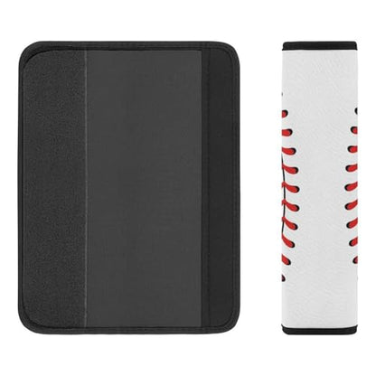 2PCS Breathable Car Seat Belt Pad for Elderly Support, Stroller Pushchair High Chair, Baseball Seat Belt Cushion, Anti-Slip Pad - color: Pattern 643