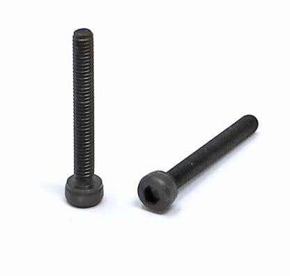 iexcell 100 Pcs M2.5 x 20mm Thread Pitch 0.45 mm Alloy Steel 12.9 Grade Hex Socket Head Cap Screws Bolts Kit, Black Oxide Finish - size: M2.5 x 20mm