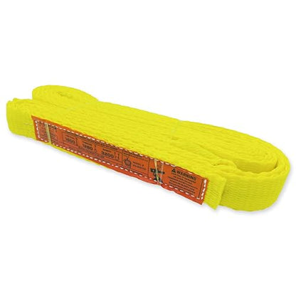 1-Ply Lifting Sling Straps 1”x 12ft - 1650lbs Vertical Capacity Heavy Duty Flat Eye Lift Sling, for Rigging Moving Towing Hoisting -1Pack - Kodiak Straps - color: 1 PACK, size: 1inch x 12ft