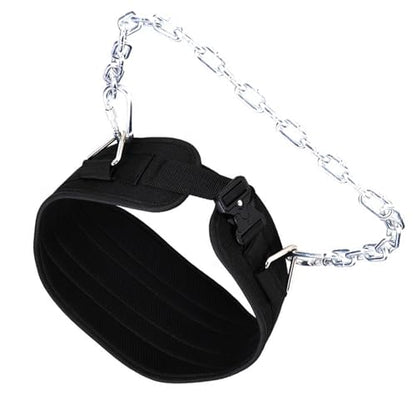 Weight Dip Belt with Steel Chain for Pullups, Gym Workout Lifting, Weightlifting Dipping with Weightlifting Training