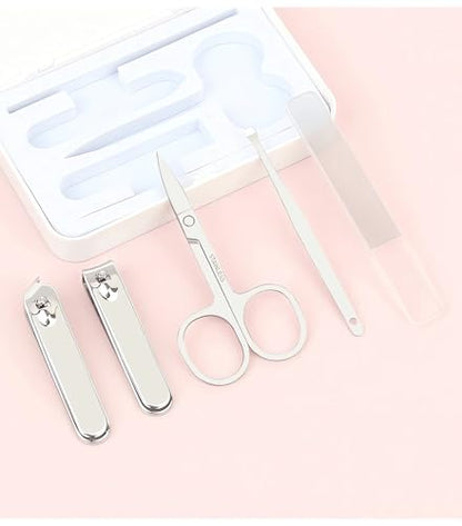 Manicure Set Personal Care Nail Clipper Kit Professional Manicure Pedicure Set Mens Accessories Personal Care Set Nail Grooming Kit Gift Idea Present for Men Women