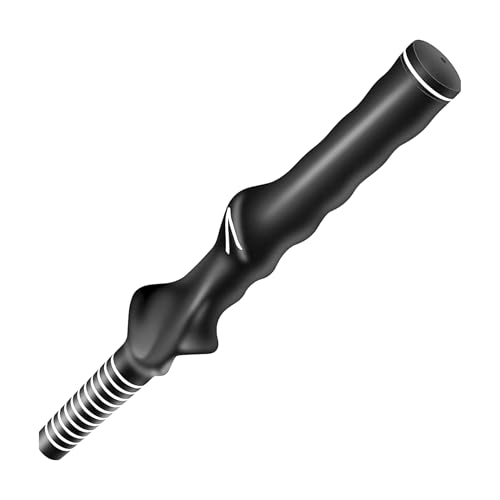 Golf Grip Trainer for Right-Handed Golfers – Golf Training Aid for Proper Hand Position & Swing Technique – Hit Straighter, Longer Shots & Fix Slices or Hooks Black
