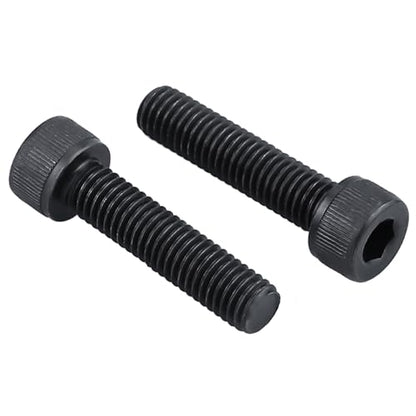 1/4-20 x 1-1/4" Socket Head Cap Screws Bolts, 12.9 Grade Alloy Steel, Black Oxide Finish, Allen Hex Drive, Full Thread, 50 PCS - size: 1/4-20 x 1-1/4"