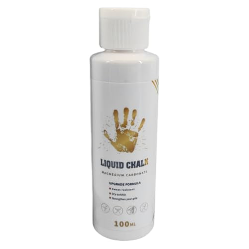 Lifting Chalk Liquid Long-Lasting Liquid Chalk | Strong Grip Hand Fluid, Grip Fluid, Gym Accessories for Pole Dancing, Weightlifting, Rock Climbing, Bodybuilding, Bouldering - color: 100ML