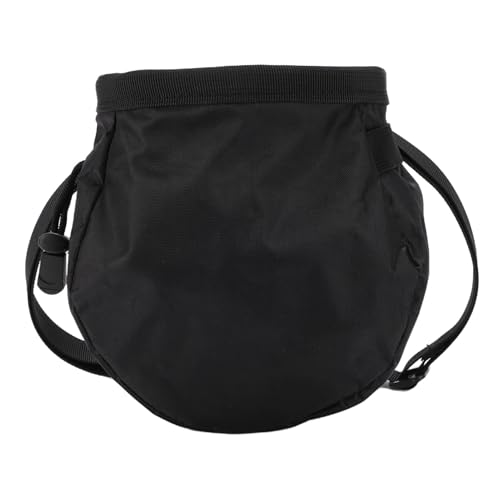 Zerodis Chalk Bag Oxford Cloth Fleece Lined Chalk Storage Bag 16x16x6cm with Adjustable Drawstring Large Capacity for Rock Climbing Bouldering Gym Weightlifting Adults Kids