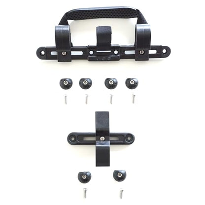 Vincita Bike Pannier Hardware DIY Mounting Attachment Kit for 28mm Racks | One Complete Attachment Set to Convert Any Backpack or Bag for Bicycle Racks - size: ‎Rack Diameter Up to 28mm