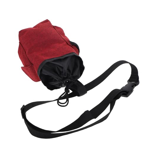 ibasenice Unique Climbing Chalk Bag with Zipper Storage Pockets for Bouldering Rock Climbing and Gymnastics Stylish Design Secure Essentials and Convenient Grip for Outdoor Adventures
