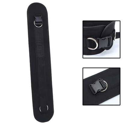 Kisangel Weighted Dip Belt for Weight Lifting with Comfortable Waist Support Elastic Material Contoured Design for Muscle Training and Resistance Exercises for Gym Running Hiking Climbing