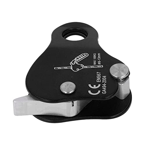 Climbing Rope Grab Aluminum Alloy SELF Locking for Outdoor Climbing Mountaineering