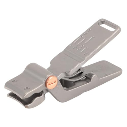 Fingernail Clipper, Portable Stainless Steel Nail Clipper Large Open Nail Cutter Keychain Fingernail Toenails Care for Traveling (Pink) - color: Pink
