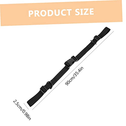 Toyvian Adjustable Quick Release Strap Buckle Sturdy Webbing Utility Straps for Cargo Tents and Yoga Mats with Convenient Fastening for Outdoor Activities
