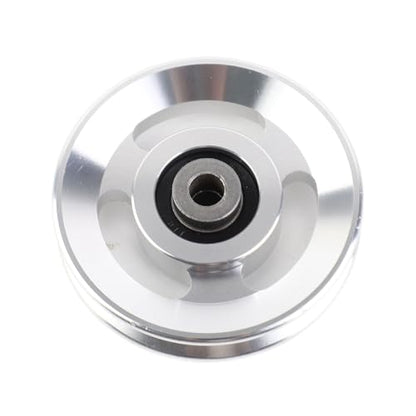 ZJchao Cable Pulley System Gym, Aluminium Alloy Fitness Pulley Wheel System Attachments Fitness Strength Training Accessory