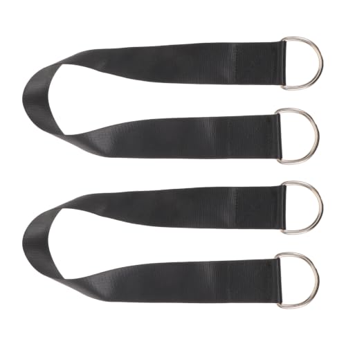 2pcs Heavy Duty Nylon Weight Plate Loading Straps for Dip Belt and Dumbbell, 30 Inch Support Strap Preventing Slippage or Deformation, for Commercial Fitness and Squats