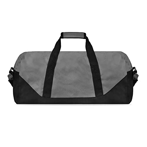 21" Large Duffle Bag with Adjustable Strap - color: Gray
