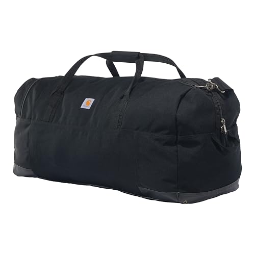 Carhartt Classic Duffels, Heavy-Duty Bag for Jobsite, Gym, & Travel, 120L, Black - color: Black, style: 120l
