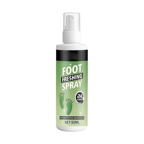 Shoe Odor Spray - 60ml Powerful Long-Lasting Remover - Shoe Odor Elimination,for Leather Boots Footwear Tennis Hockey Closet Home Sneaker