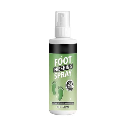 Shoe Odor Spray - 60ml Powerful Long-Lasting Remover - Shoe Odor Elimination,for Leather Boots Footwear Tennis Hockey Closet Home Sneaker
